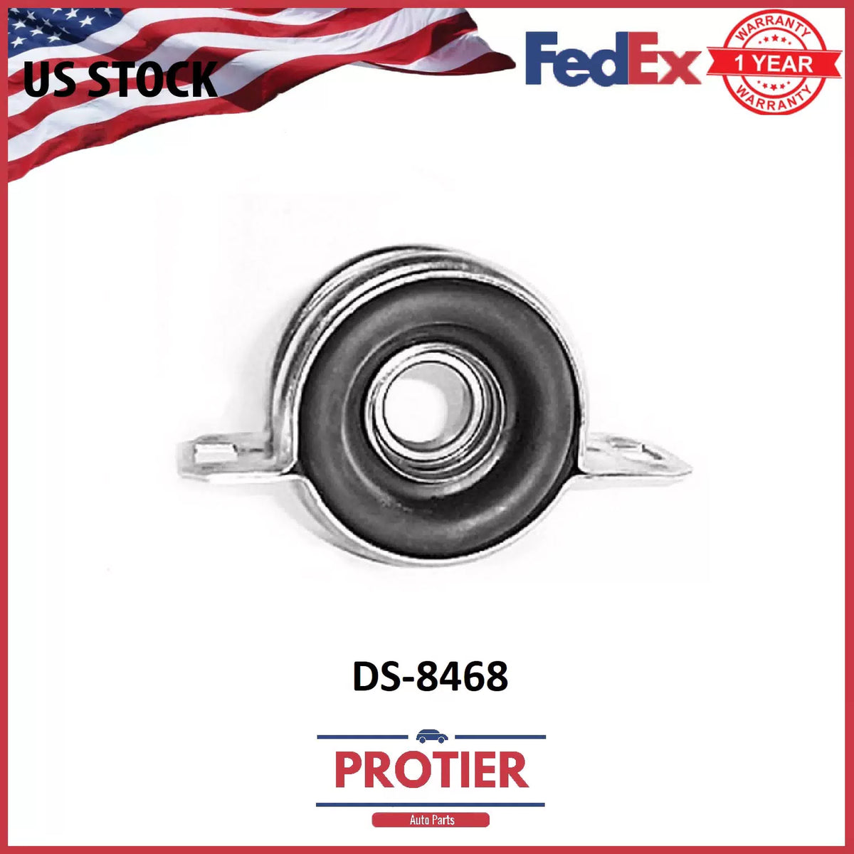 Protier Drive Shaft Center Support Bearing - Part # DS8468 6B93BC-57 [1]