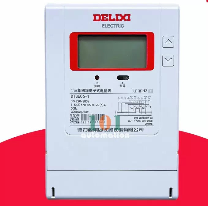QTY:1  FOR DELIXI Three-phase four-wire electric meter DTS606-1 220/380V [1]