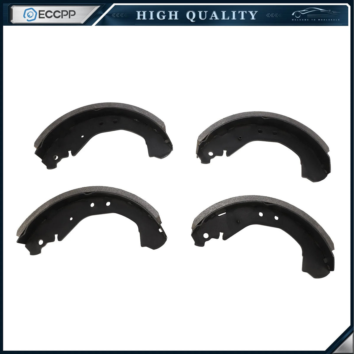 REAR Ceramic Brake Shoes for 1993-1999 Chevrolet C1500 K1500 1997-2000 Tahoe 6B93BC-57 [1]