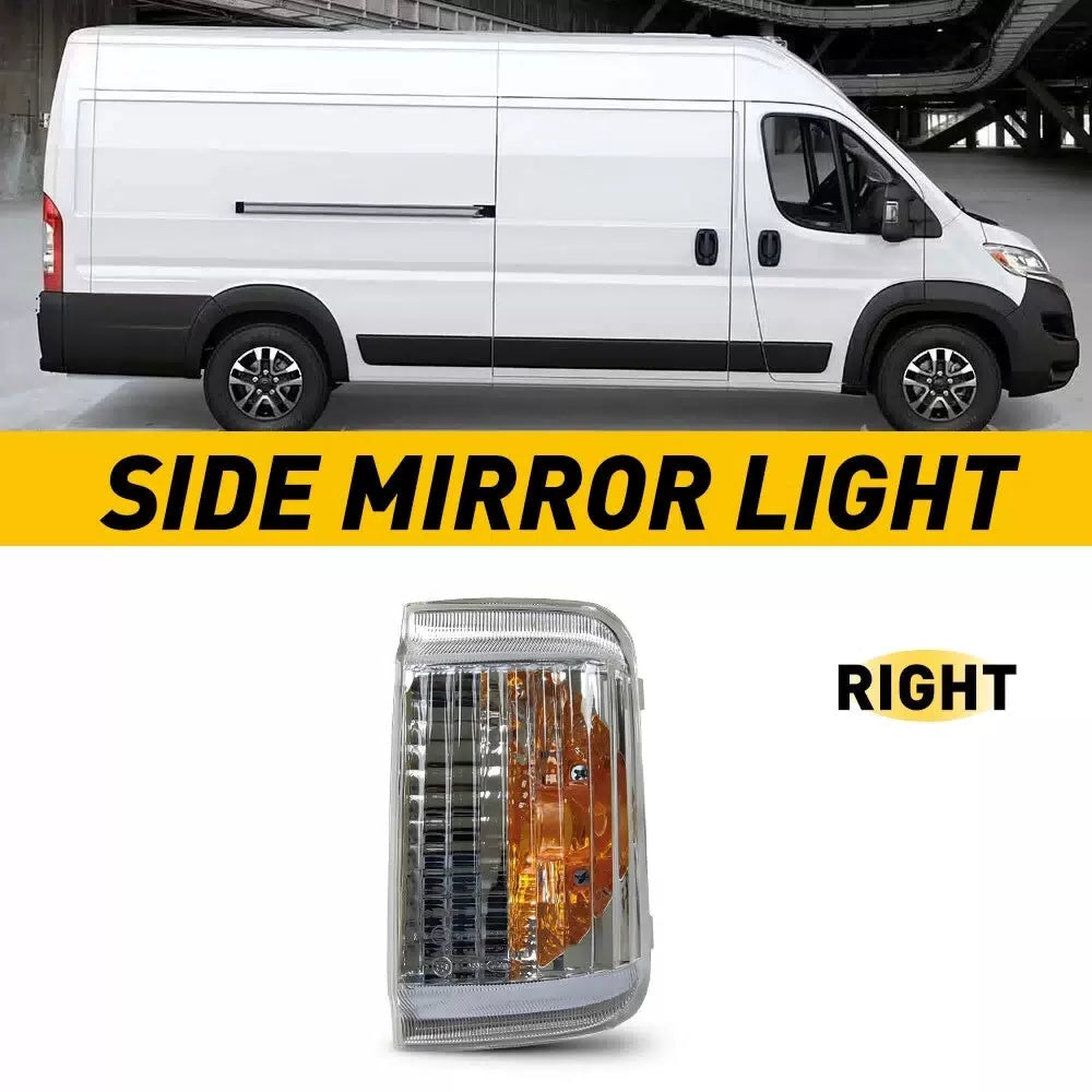 RIGHT MIRROR TURN SIGNAL LIGHT COVER FOR 14-23 RAM PROMASTER 1500 2500 3500 EOA 6B93BC-57 [10]