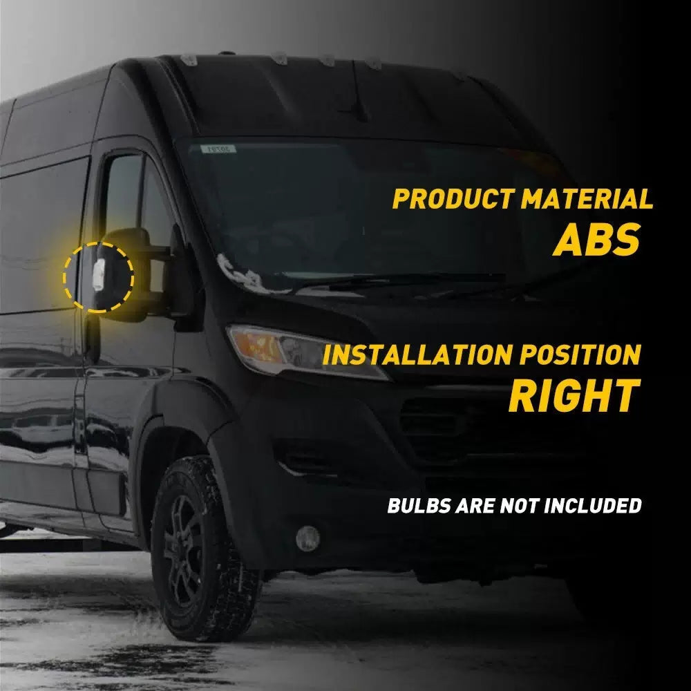 RIGHT MIRROR TURN SIGNAL LIGHT COVER FOR 14-23 RAM PROMASTER 1500 2500 3500 EOA 6B93BC-57 [4]