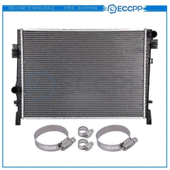 Radiator 13084 with Universal Oil Hose Clamps Kit for 2009-2019 Dodge Journey 6B93BC-57 [1]