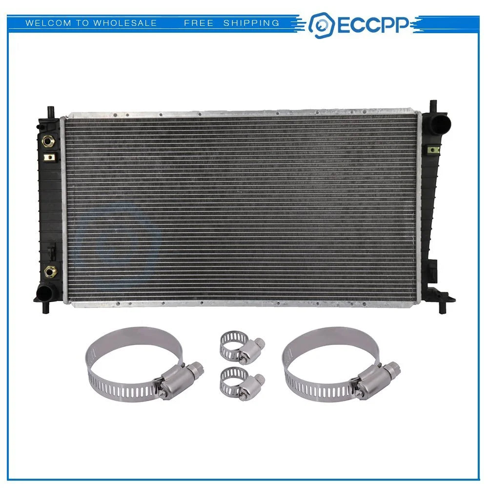 Radiator 2818 with Universal Oil Hose Clamps Kit for 2004-2006 Ford Expedition 6B93BC-57 [1]