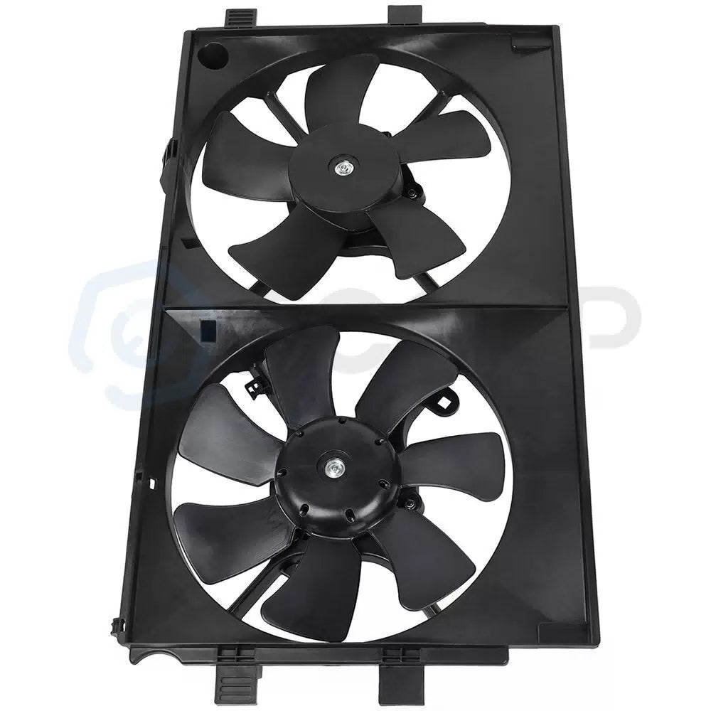 Radiator Condenser Cooling Fan Assembly For 2008 2009-2017 Mitsubishi Lancer MITSUBISHI [10]