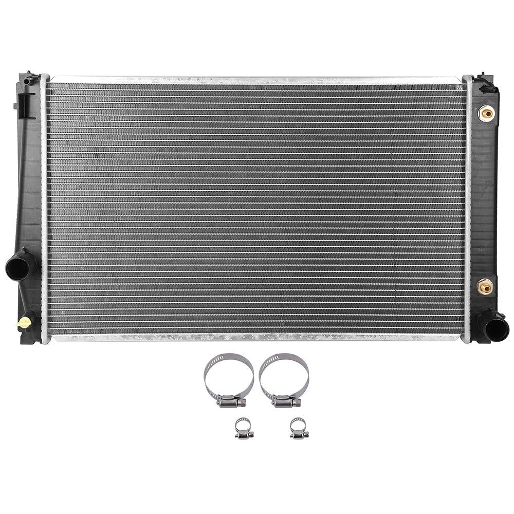 Radiator For 2006-2015 Toyota RAV4 with Universal Oil Hose Clamps Kit CU2891 6B93BC-57 [2]