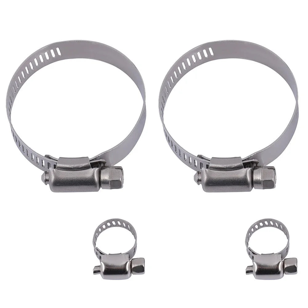 Radiator For 2006-2015 Toyota RAV4 with Universal Oil Hose Clamps Kit CU2891 6B93BC-57 [8]
