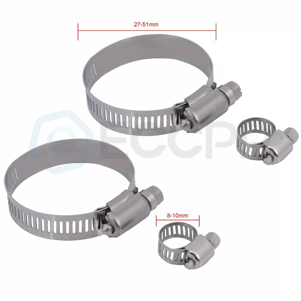 Radiator For 2011-2019 Dodge Durango Jeep Grand Cherokee with Oil Hose Clamp Kit 6B93BC-57 [11]