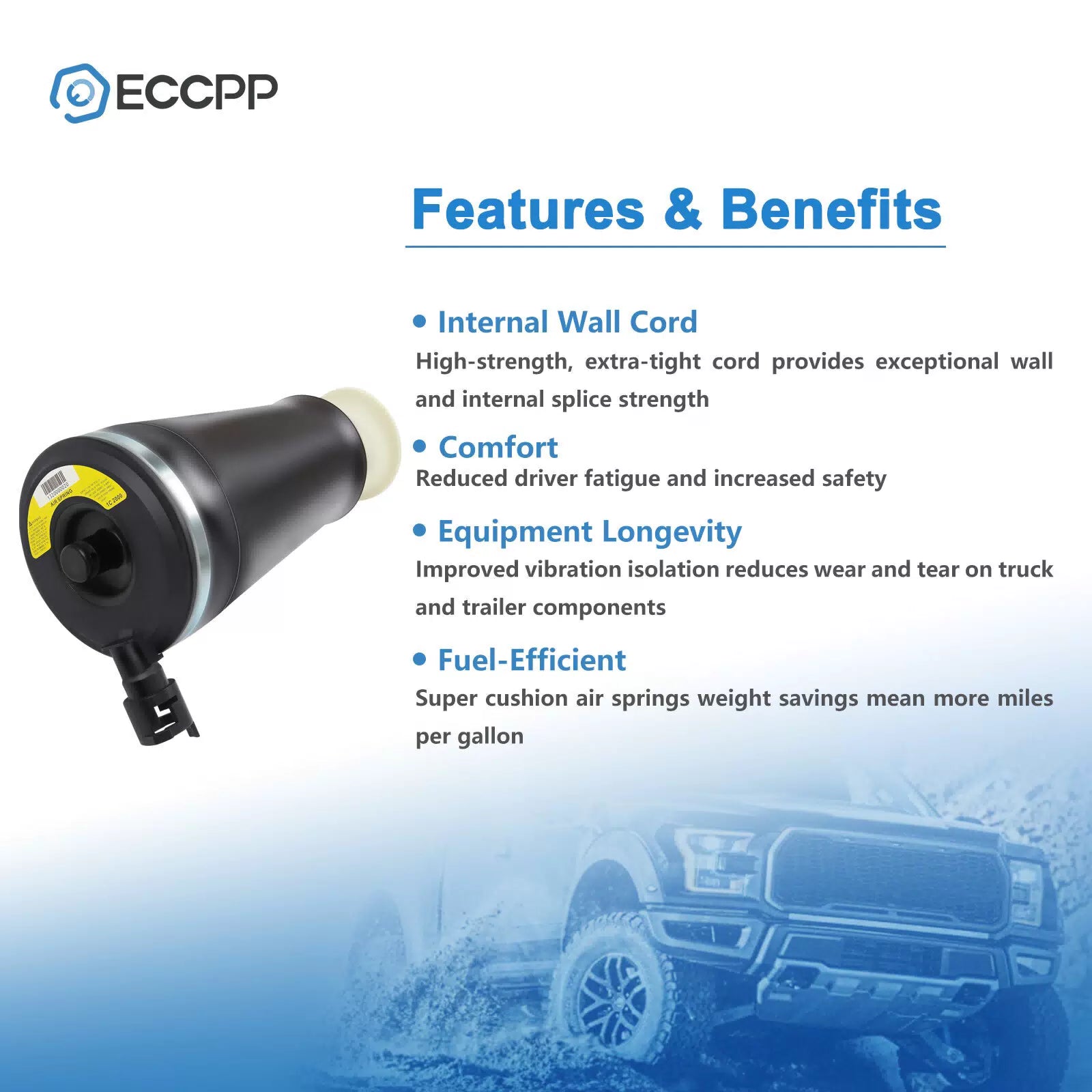 Rear Air Suspension Spring Shock Strut For Lincoln Town Car Ford Crown Victoria 6B93BC-57 [3]