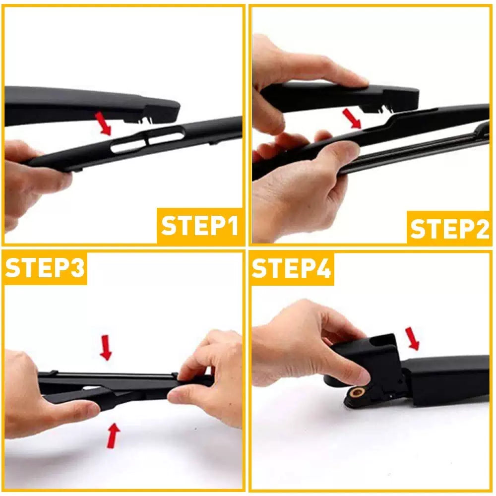 Rear Arm Wiper with Blade for 2008-2012 Ford Escape Mercury Marin 8L8Z17526C AAB 6B93BC-57 [5]