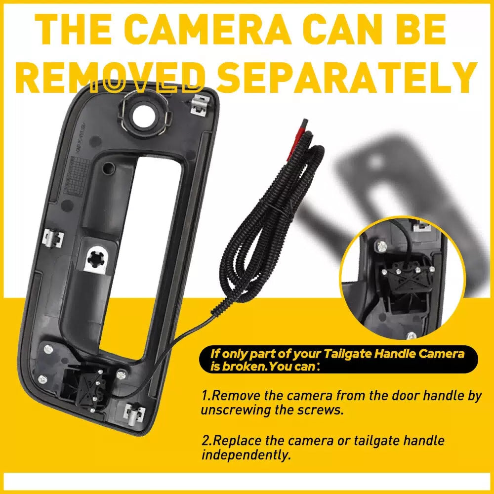 Rear Back Latch Tailgate Handle Backup Camera For Silverado Sierra 2007-2013 EOA 6B93BC-57 [8]