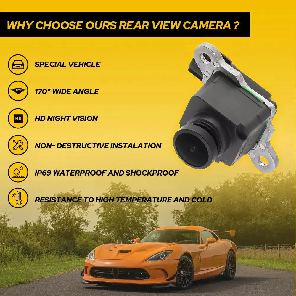 Rear Backup View Camera 56038978AL For 2013-2017 Dodge RAM 1500 2500 3500 6B93BC-57 [9]