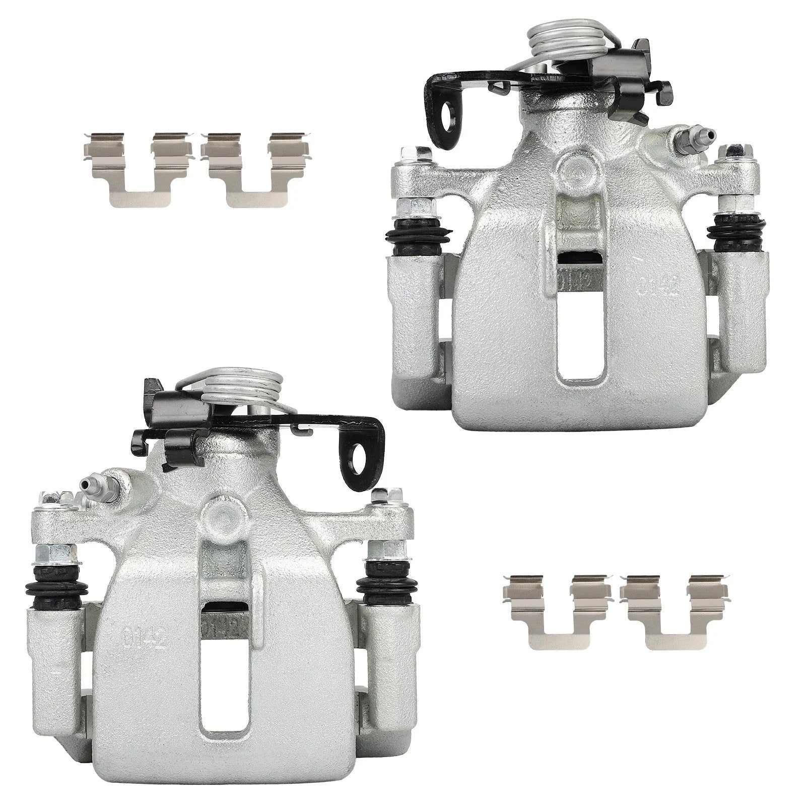 Rear Brake Calipers 2Pcs For 2005-2009 Audi A4 2005-2009 Audi A4 Quattro 6B93BC-57 [5]