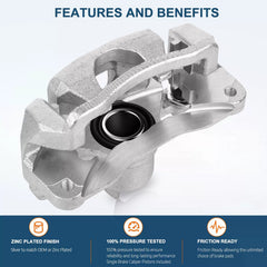 Rear Brake Calipers 2Pcs For 2005 Saab 9-2X 1998-2002 2004-2008 Subaru Forester 6B93BC-57 [2]