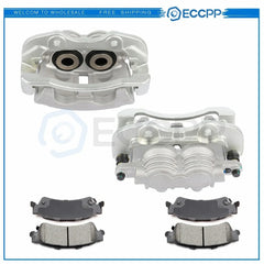 Rear Brake Calipers Brake Pads Set 6Pcs For 2001-2007 Chevrolet Silverado 1500 6B93BC-57 [1]