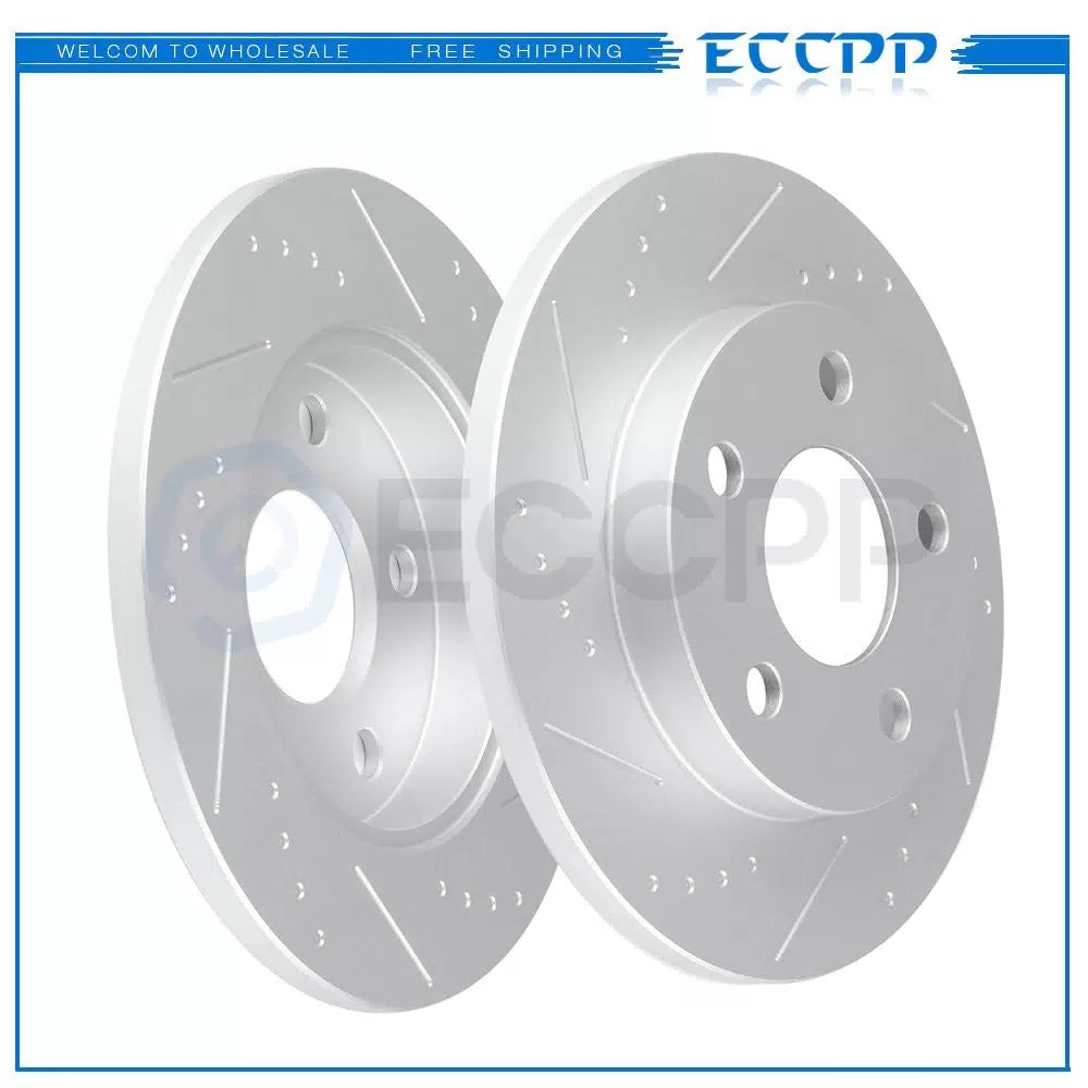Rear Brake Disc Rotors For Buick Allure Chevrolet Impala Pontiac Grand Prix 6B93BC-57 [1]