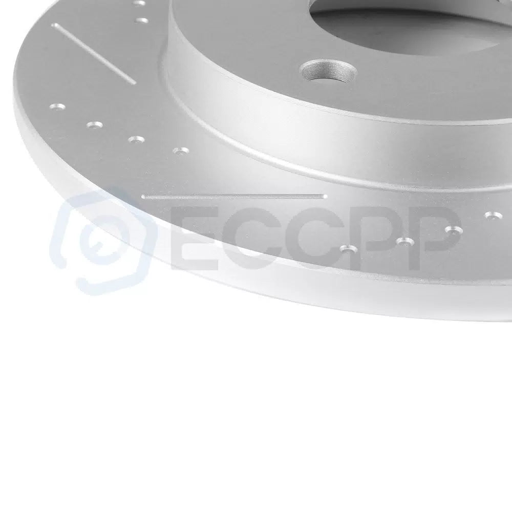 Rear Brake Disc Rotors For Buick Allure Chevrolet Impala Pontiac Grand Prix 6B93BC-57 [7]