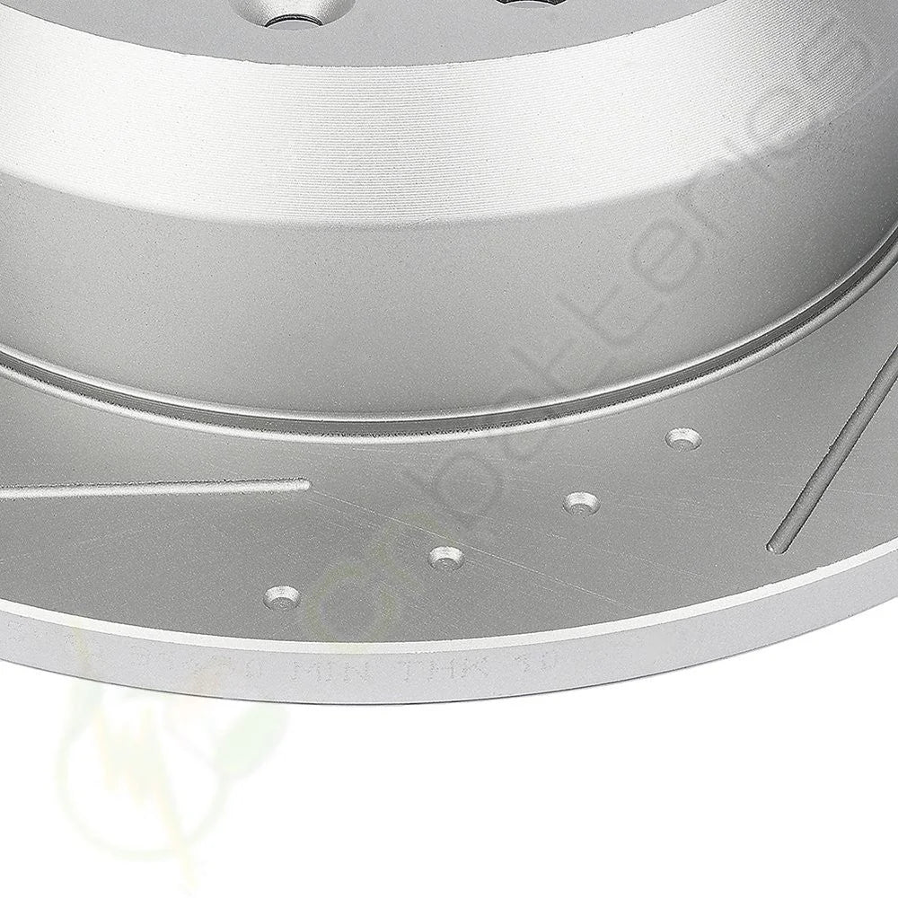 Rear Brake Rotors And Ceramic Pads For 2007-2008 Hyundai Entourage Kia Sedona KOEEP [2]