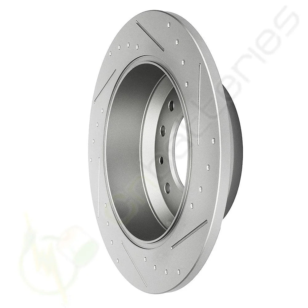 Rear Brake Rotors And Ceramic Pads For 2007-2008 Hyundai Entourage Kia Sedona KOEEP [3]