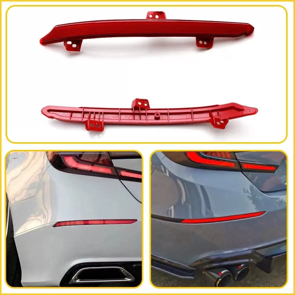Rear Bumper Left Reflector Driver Side for 2018-2022 Accord Honda HO1184113 EOA 6B93BC-57 [4]