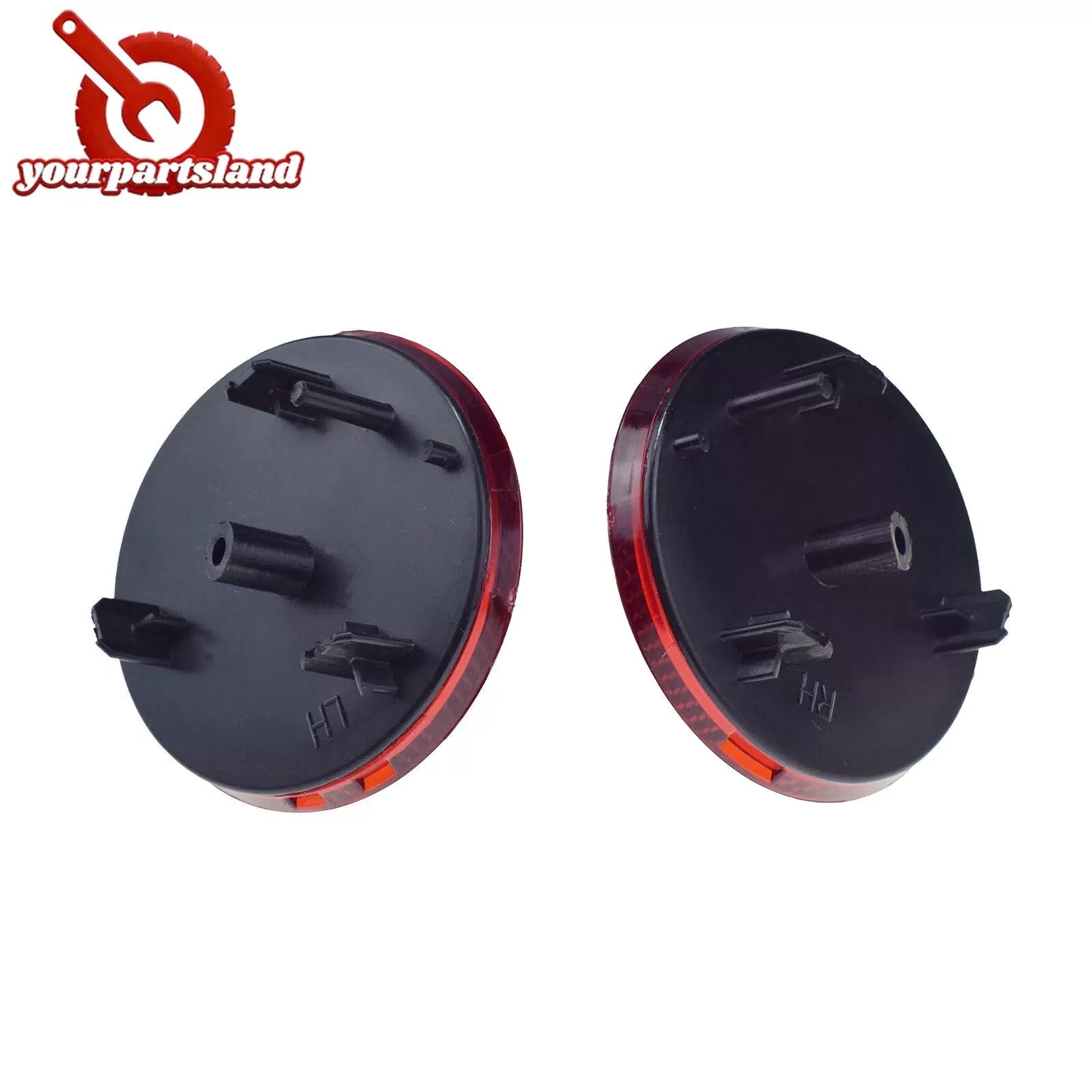 Rear Bumper Reflector Fog Light Fog Lamp 3PCS for Nissan Qashqai J10 2008-2015 6B93BC-57 [5]