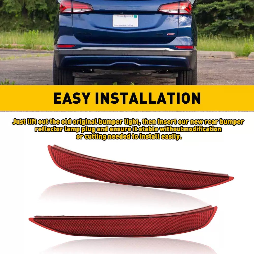 Rear Bumper Reflector Tail Case Lamp Left Right For Chevrolet 2018-2022 Equinox 6B93BC-57 [7]
