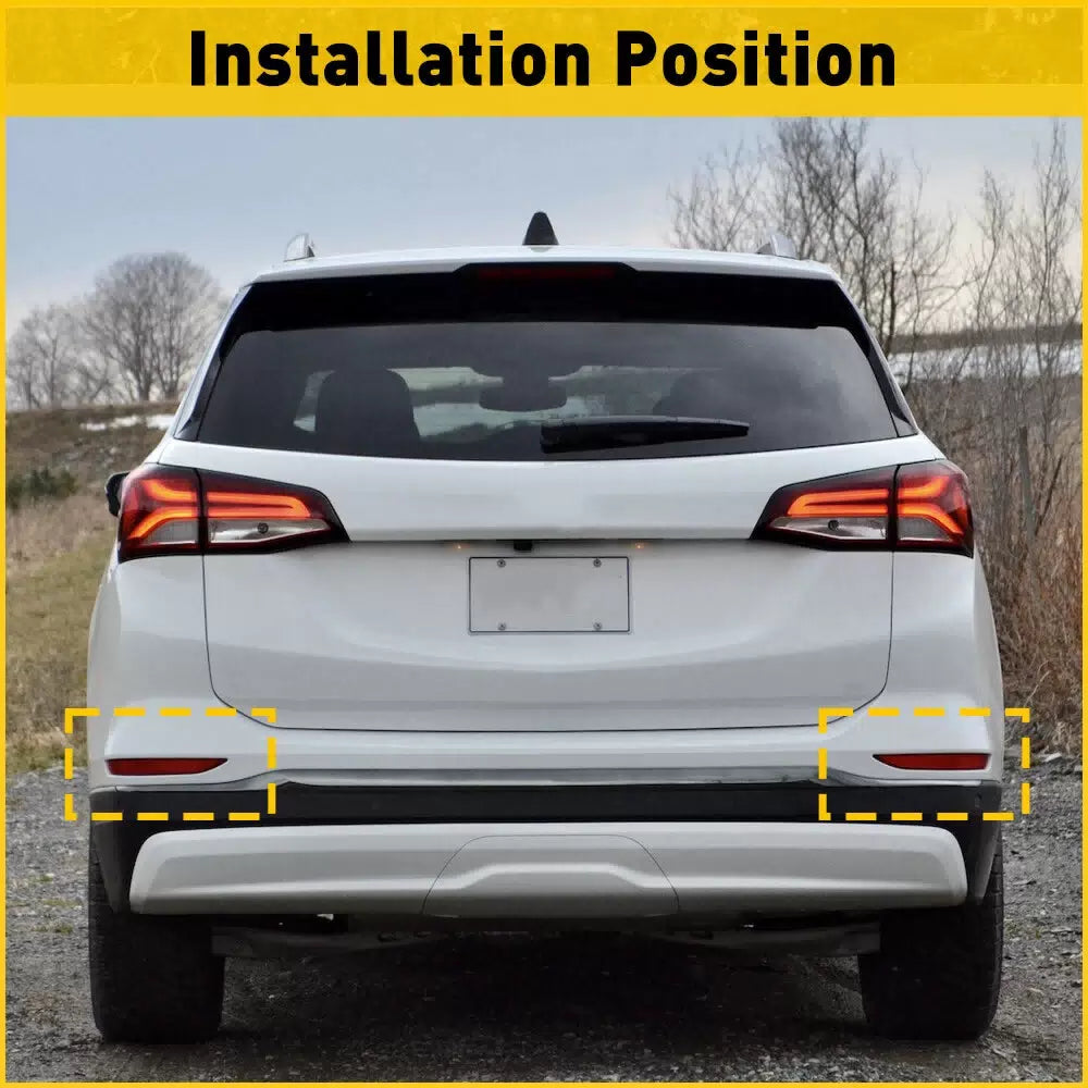 Rear Bumper Reflector Tail Case Lamp Left Right For Chevrolet 2018-2022 Equinox 6B93BC-57 [8]
