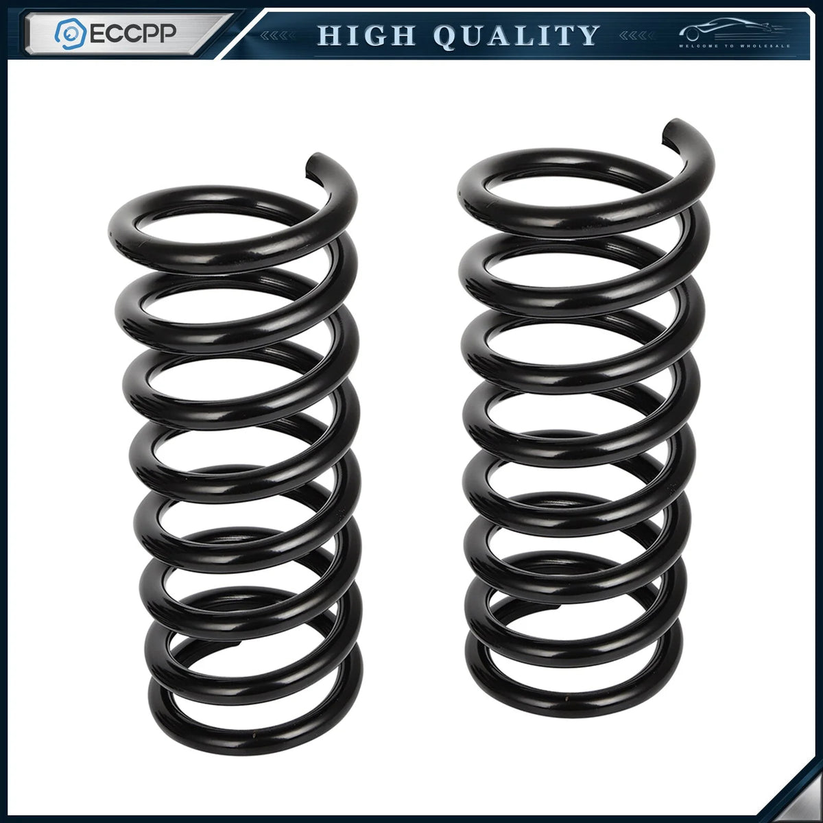 Rear Coil Springs 2x for Pontiac Torrent 2006 Chevrolet Equinox 2005-2006 3.4L 6B93BC-57 [1]