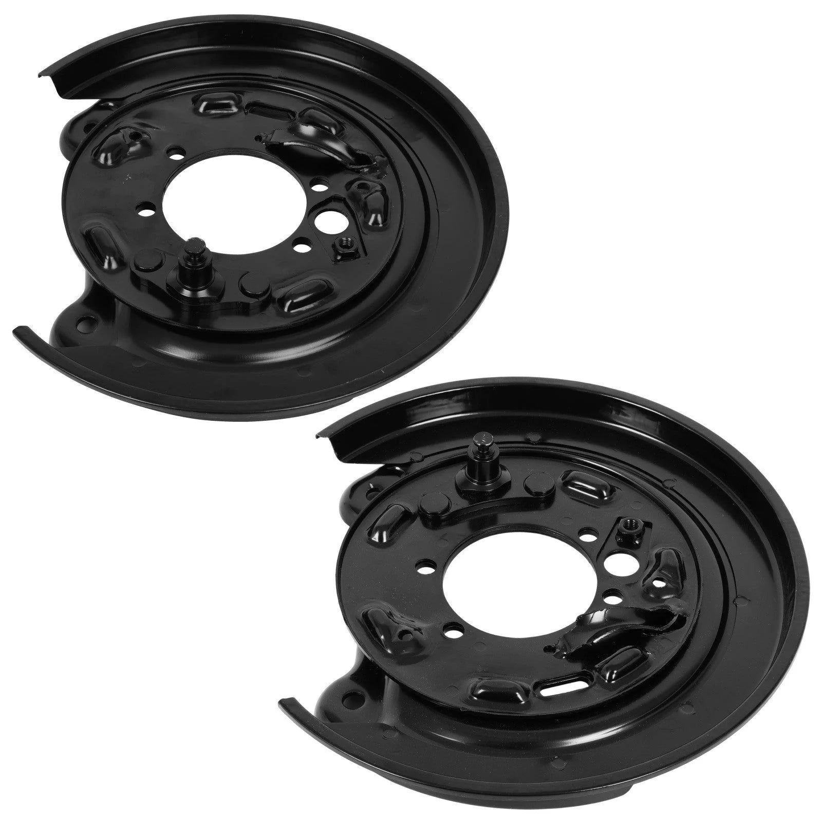 Rear LH & RH Brake Dust Shield For Subaru Legacy Impreza 26255AA071 26255AA061 6B93BC-57 [3]