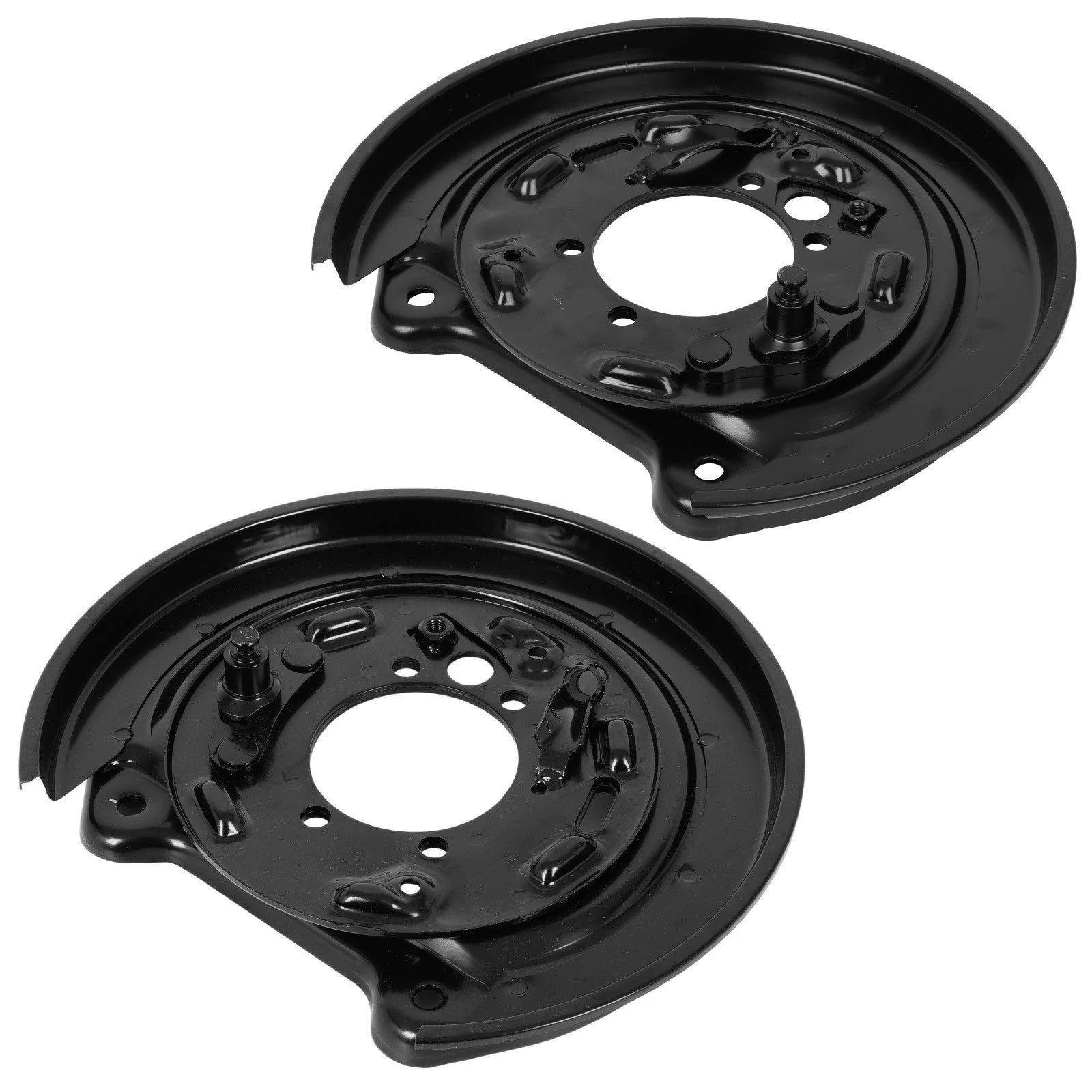 Rear LH & RH Brake Dust Shield For Subaru Legacy Impreza 26255AA071 26255AA061 6B93BC-57 [5]