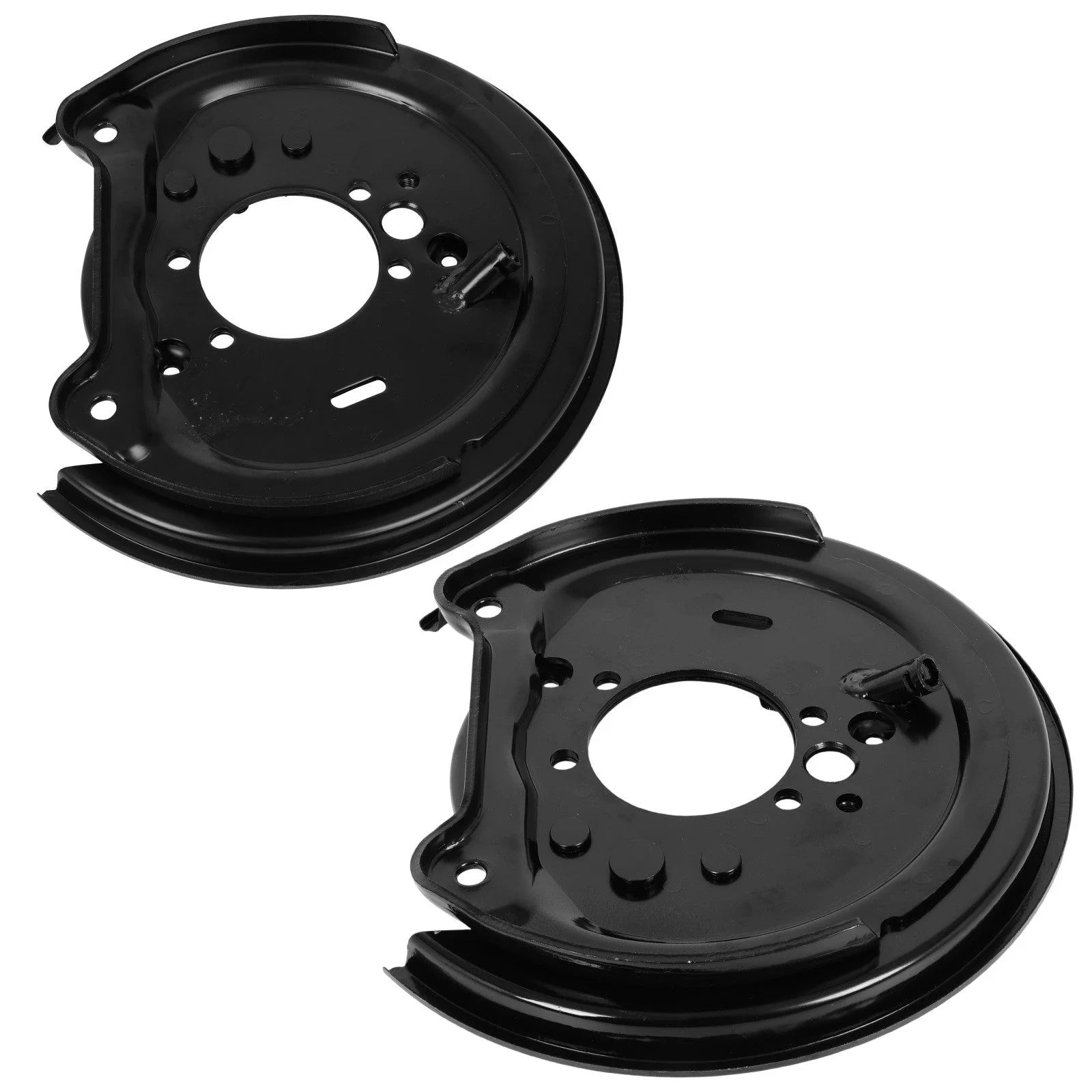 Rear LH & RH Brake Dust Shield For Subaru Legacy Impreza 26255AA071 26255AA061 6B93BC-57 [7]