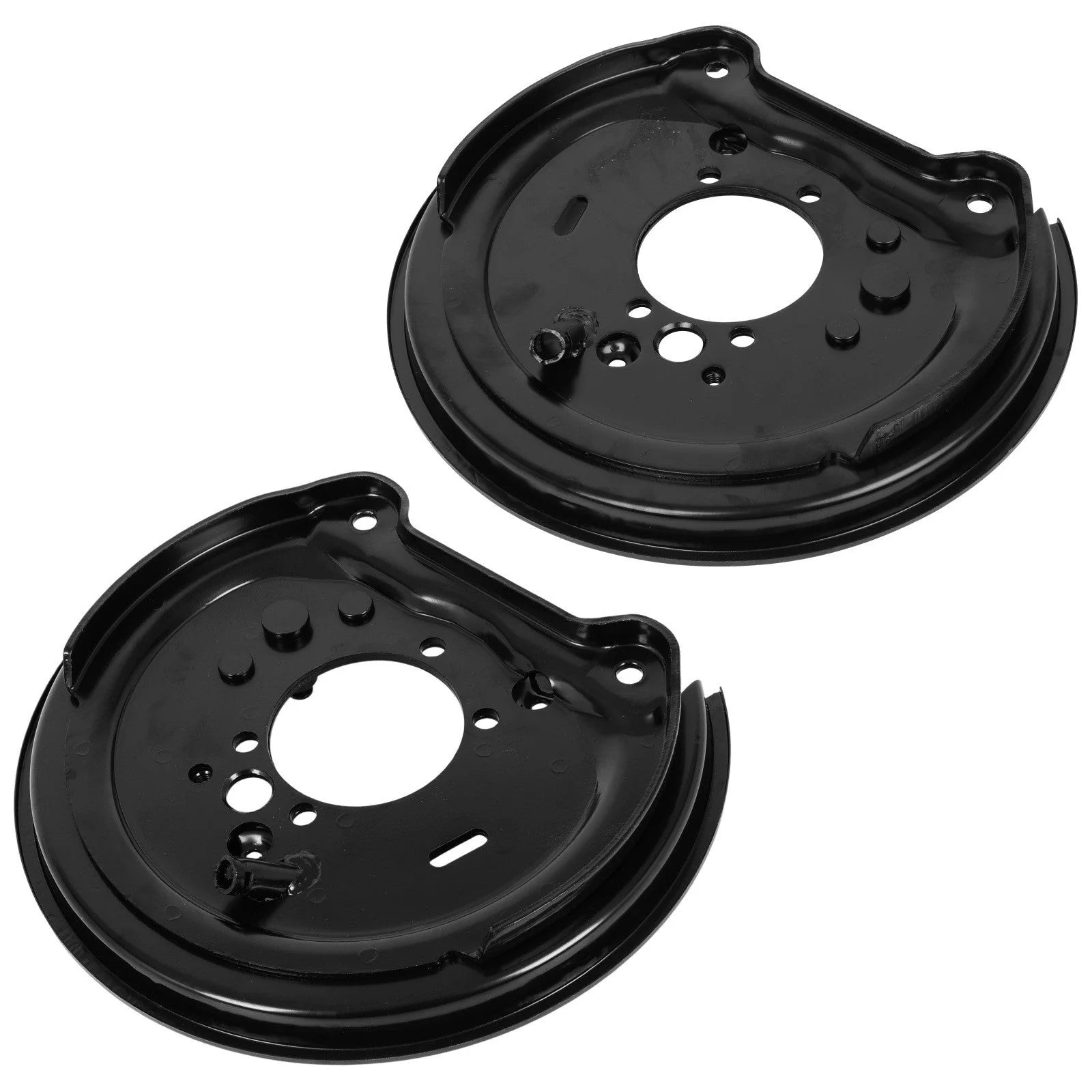 Rear LH & RH Brake Dust Shield For Subaru Legacy Impreza 26255AA071 26255AA061 6B93BC-57 [8]