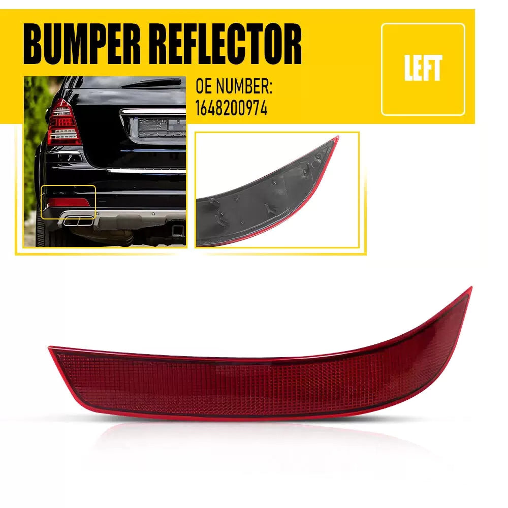 Rear Left Bumper Reflector For Mercedes-Benz GL-Class GL350 GL450 GL550 X164 EOA 6B93BC-57 [1]