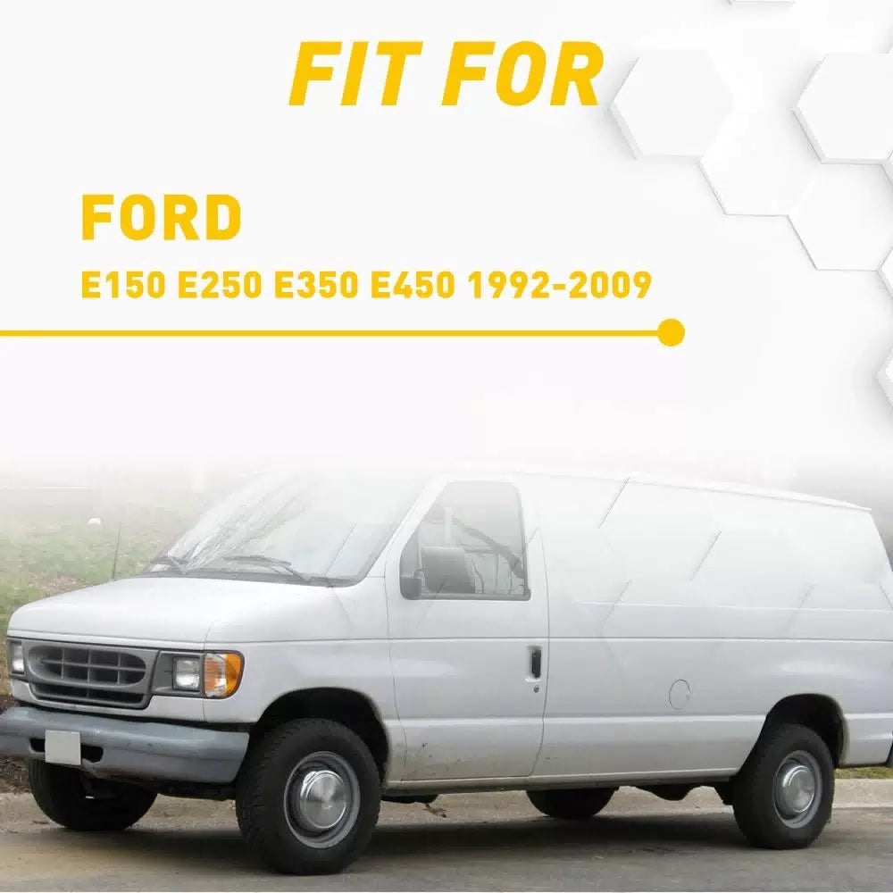 Rear Left Cargo Door Upper&Lower Latch Release Cable for Ford E150 250 350 450 A 6B93BC-57 [3]