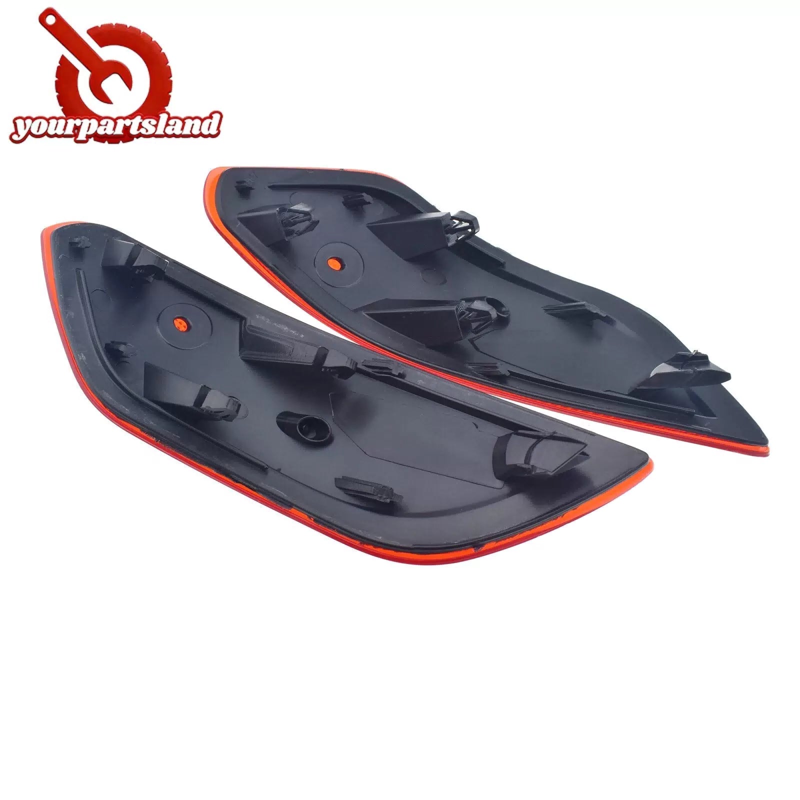 Rear Left Right Bumper Trim Reflector Red For Porsche Cayenne 11-14 95863110500 6B93BC-57 [4]