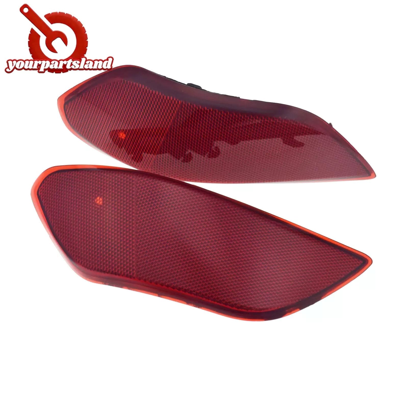 Rear Left Right Bumper Trim Reflector Red For Porsche Cayenne 11-14 95863110500 6B93BC-57 [5]