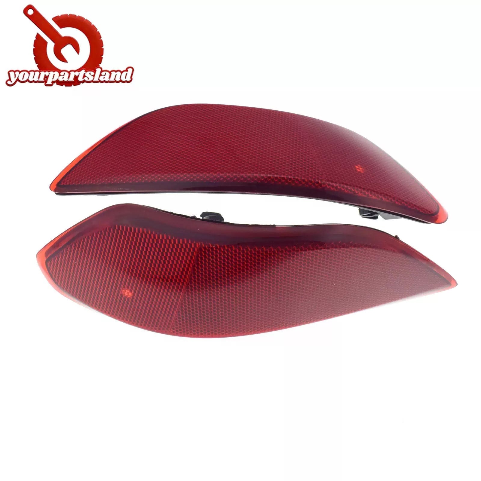 Rear Left Right Bumper Trim Reflector Red For Porsche Cayenne 11-14 95863110500 6B93BC-57 [7]