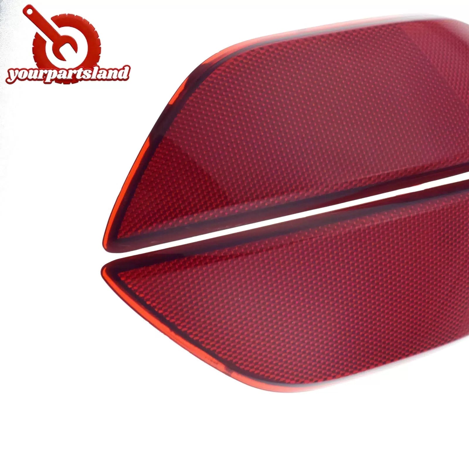 Rear Left Right Bumper Trim Reflector Red For Porsche Cayenne 11-14 95863110500 6B93BC-57 [9]