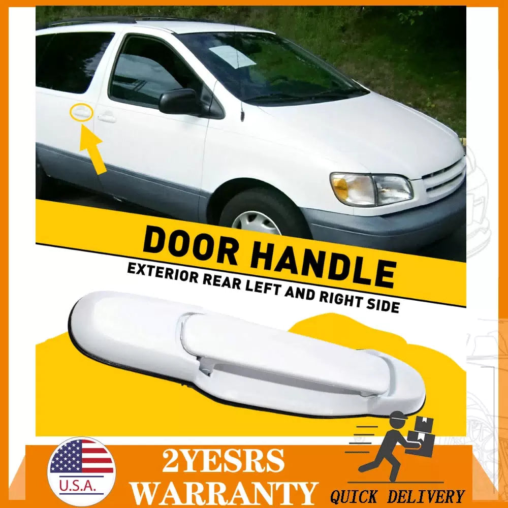 Rear Left Right Sliding Door for Handle 1998-2003 Toyota Sienna 040 White EOA 6B93BC-57 [1]
