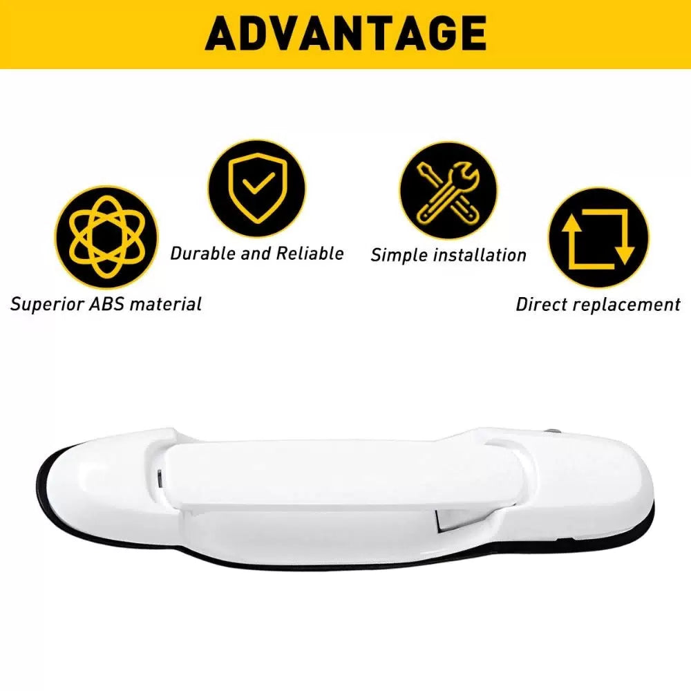 Rear Left Right Sliding Door for Handle 1998-2003 Toyota Sienna 040 White EOA 6B93BC-57 [3]