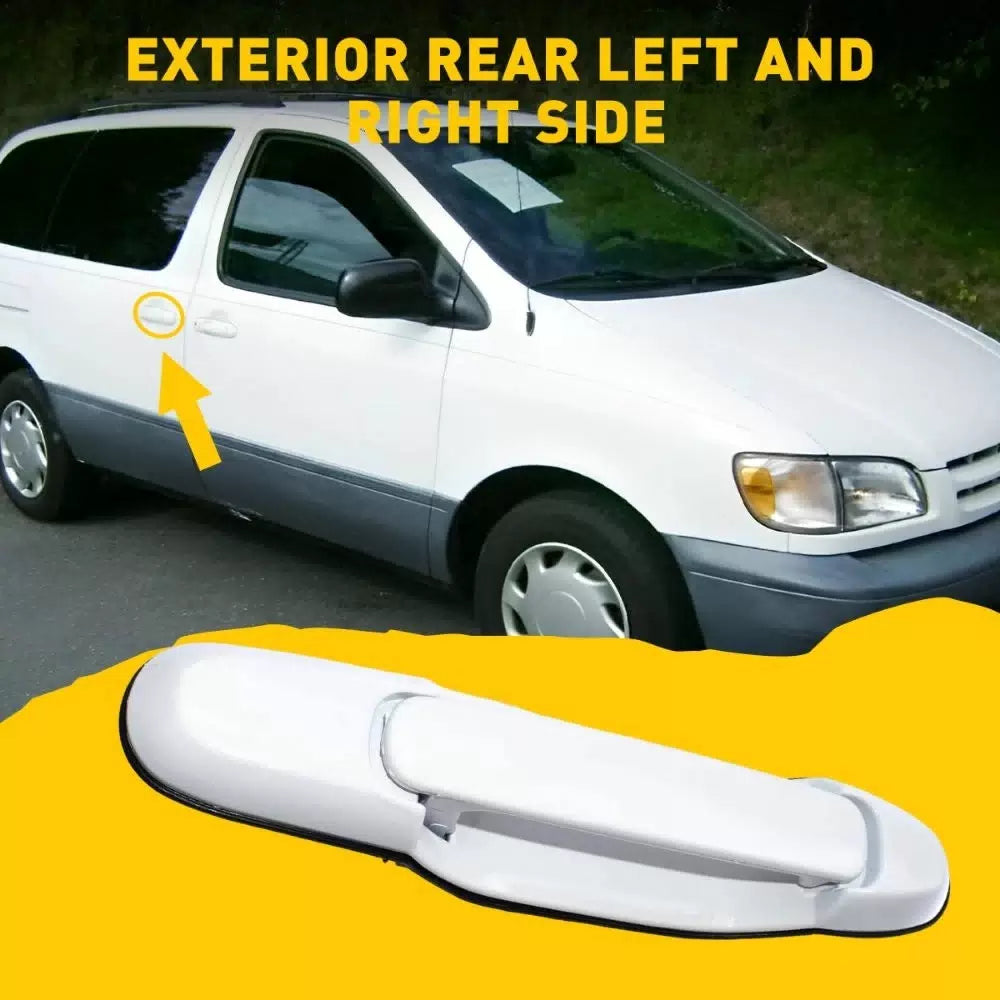 Rear Left Right Sliding Door for Handle 1998-2003 Toyota Sienna 040 White EOA 6B93BC-57 [5]