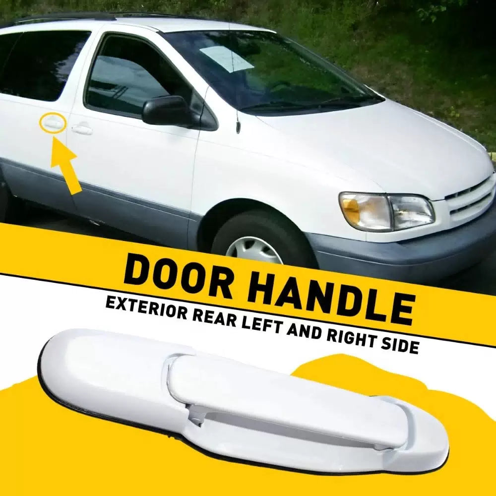Rear Left Right Sliding Door for Handle 1998-2003 Toyota Sienna 040 White EOA 6B93BC-57 [6]