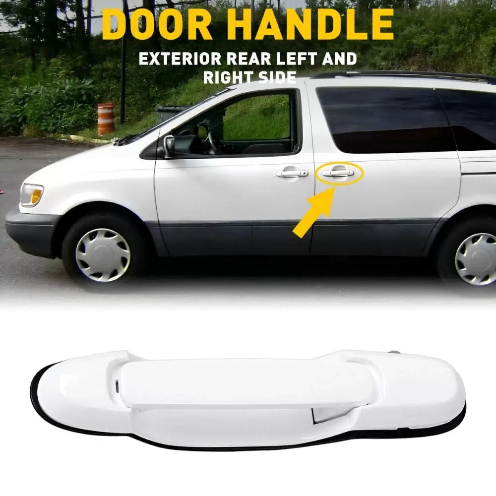 Rear Left Right Sliding Door for Handle 1998-2003 Toyota Sienna 040 White EOA 6B93BC-57 [8]