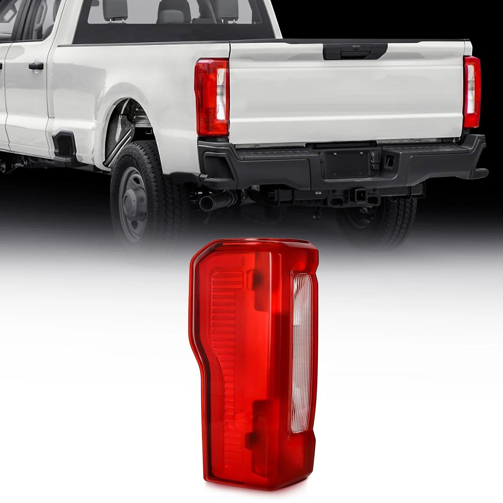 Rear Left Tail Light w/o Blind Spot For 2023-2024 Ford F-250 F-350 Super Duty 6B93BC-57 [1]