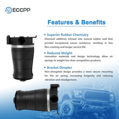 Rear Left + Right Air Suspension Spring Bags For 1995-2002 Lincoln Continental 6B93BC-57 [2]