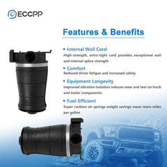 Rear Left + Right Air Suspension Spring Bags For 1995-2002 Lincoln Continental 6B93BC-57 [3]