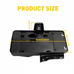 Rear License Plate Holder w/ Light Tag Bracket Fits Jeep Wrangler JK JKU 2007-17 6B93BC-57 [3]