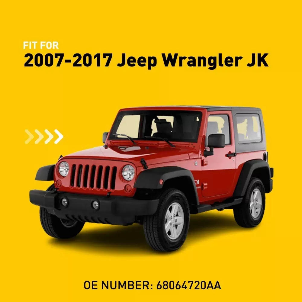 Rear License Plate Holder w/ Light Tag Bracket For Jeep Wrangler JK JKU 07-17 EA 6B93BC-57 [4]