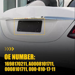 Rear License Plate Mount Bracket for Mercedes-Benz C-Class C200 250 300 C63 EOA 6B93BC-57 [4]