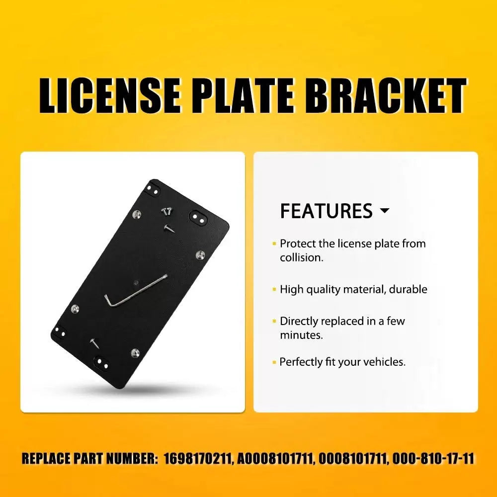 Rear License Plate Mount Bracket for Mercedes-Benz C-Class C200 250 300 C63 EOA 6B93BC-57 [5]
