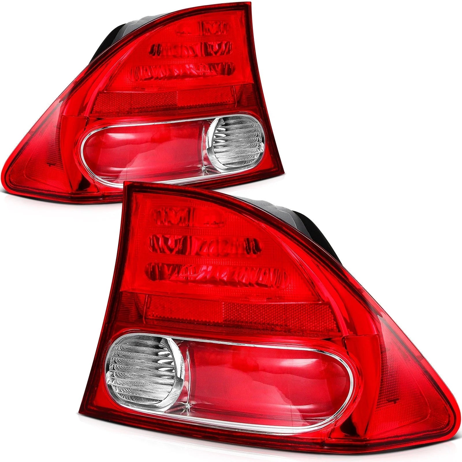 Rear Outer Brake Lamp Tail Light Assembly For 2011 2010 2009 Honda Civic Sedan 6B93BC-57 [1]